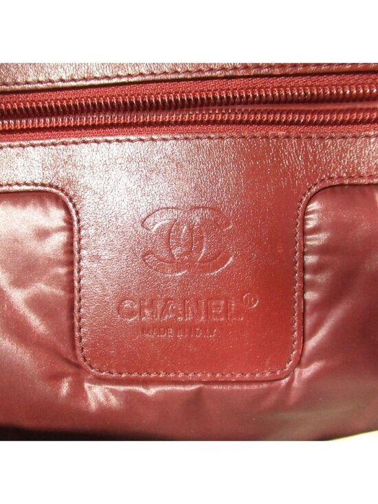 Chanel CC Logo Quilted Backpack Purse Black main image 9